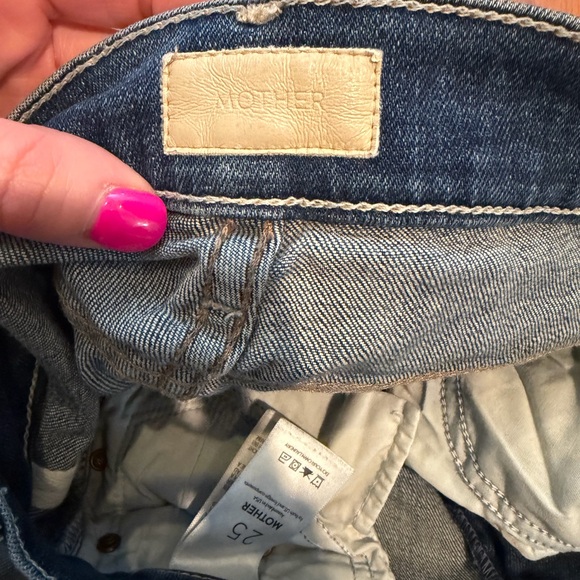 MOTHER The Insider Crop Jeans - Picture 6 of 8